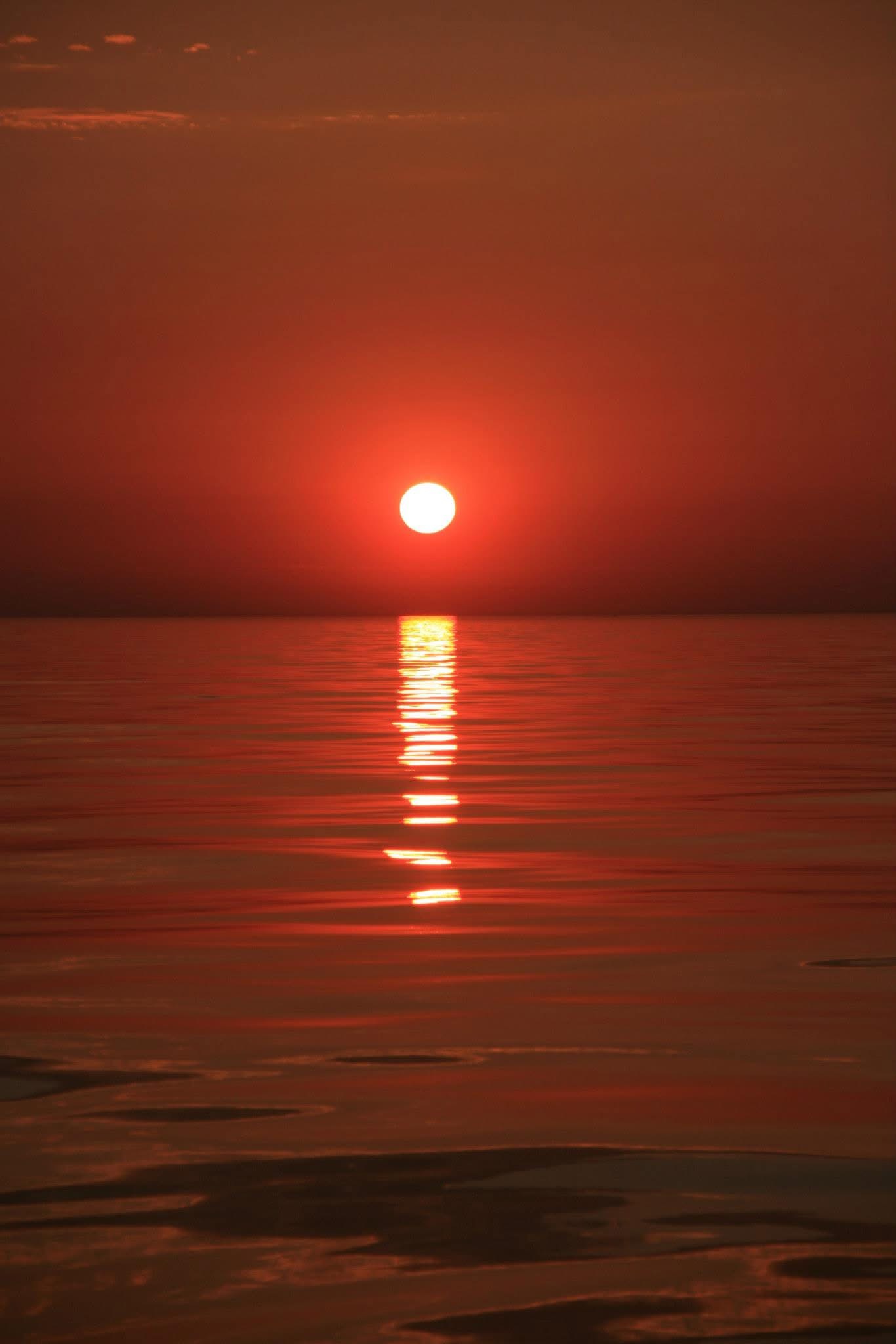 Coucher de soleil à Marie-Galante
